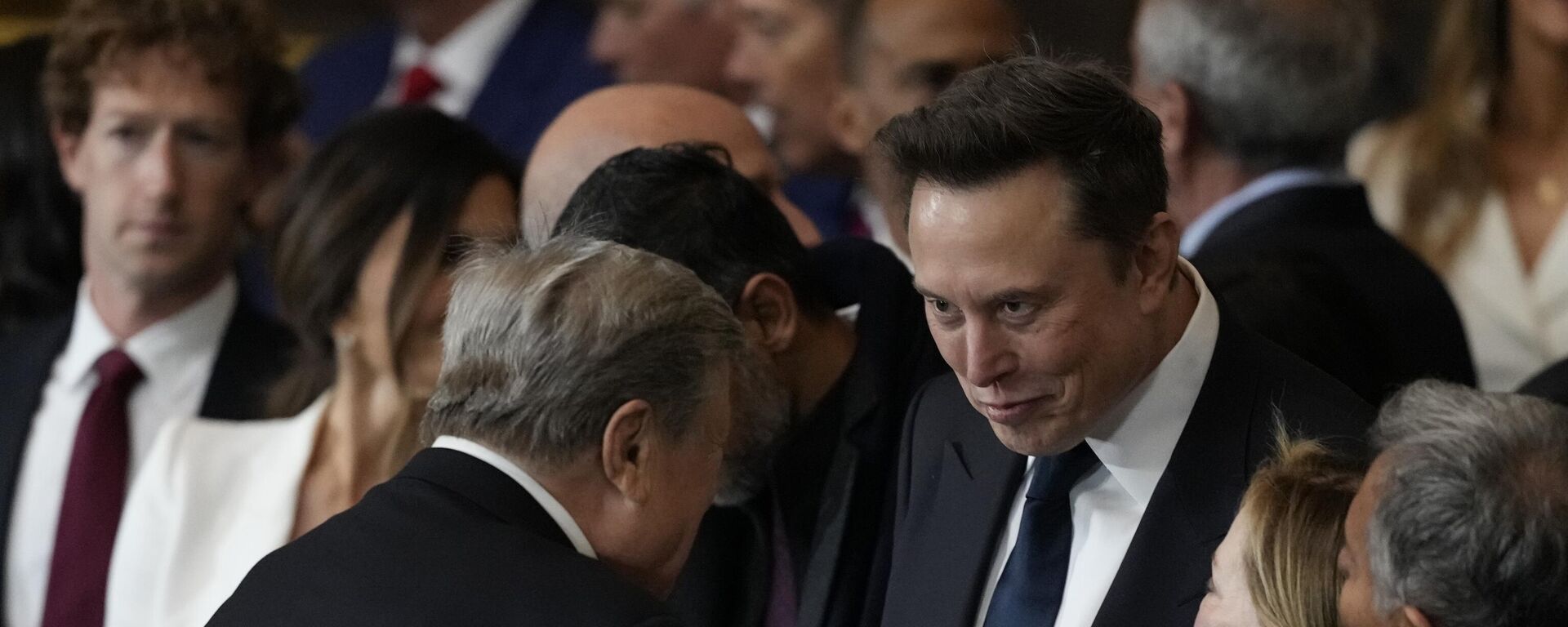 الملياردير الأمريكي إيلون ماسك في حفل تنصيب الرئيس الأمريكي دونالد ترامب  - سبوتنيك عربي, 1920, 20.01.2025