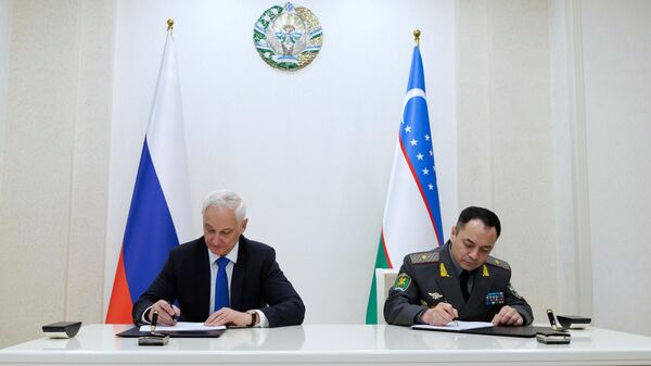 زيارة وزير الدفاع الروسي، أندريه بيلاؤوسوف، إلى أوزبكستان - سبوتنيك عربي