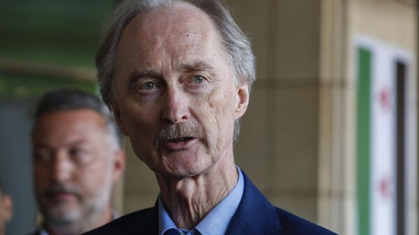  المبعوث الأممي إلى سوريا غير بيدرسون - سبوتنيك عربي