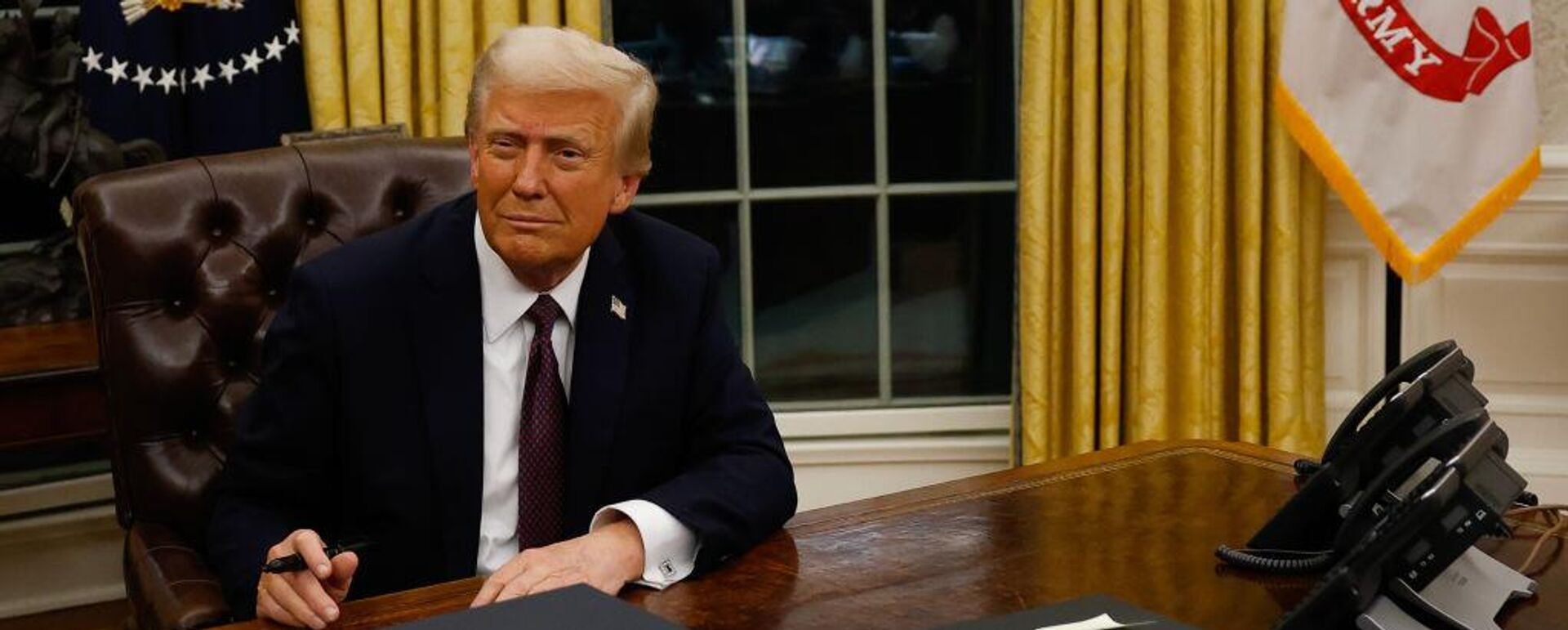 الرئيس الأمريكي دونالد ترامب - سبوتنيك عربي, 1920, 23.01.2025