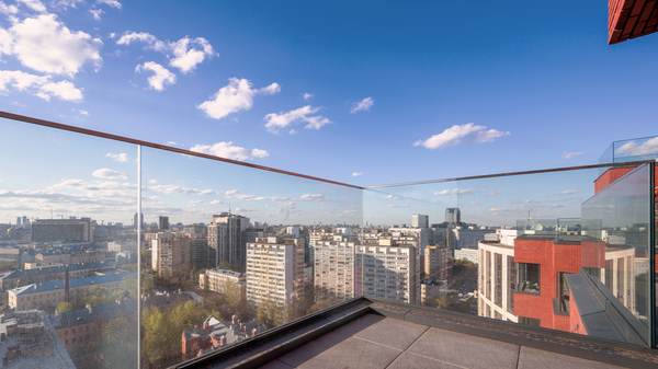 صورة من سطح المجمع السكني "ريد 7" في موسكو. صورة من سطح المجمع السكني "ريد 7" في موسكو. - سبوتنيك عربي