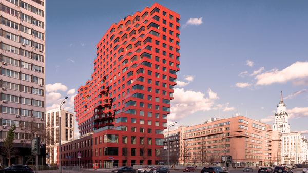 صورة للمجمع السكني "ريد 7" في موسكو. صورة للمجمع السكني "ريد 7" في موسكو. - سبوتنيك عربي