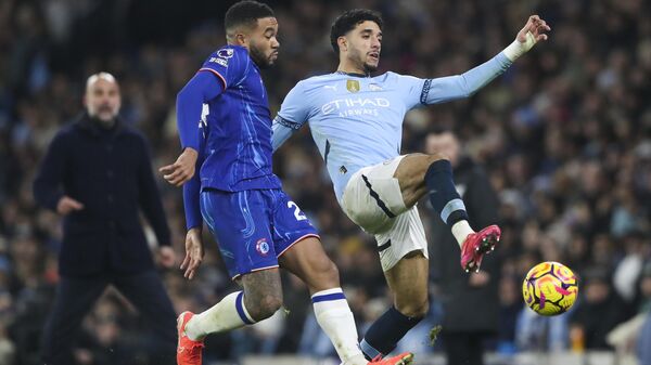 عمر مرموش لاعب مانشستر سيتي الإنجليزي   - سبوتنيك عربي