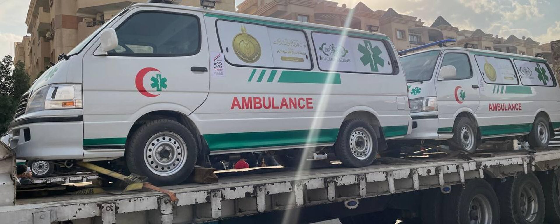 قافلة مساعدات إنسانية مصرية للفلسطينيين في قطاع غزة
 - سبوتنيك عربي, 1920, 01.03.2025