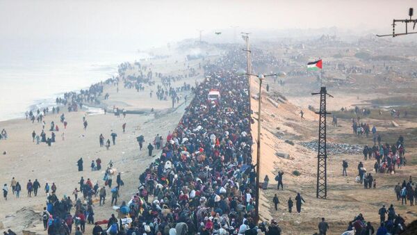 عودة النازحين إلى شمال قطاع غزة - سبوتنيك عربي