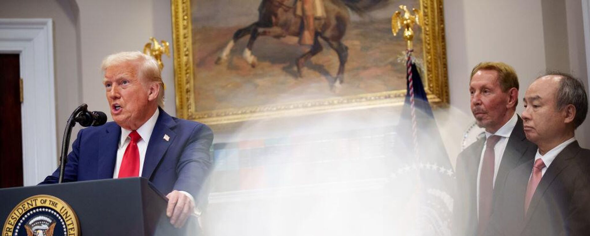 الرئيس الأمريكي دونالد ترامب وأعضاء من إدارته - سبوتنيك عربي, 1920, 29.01.2025