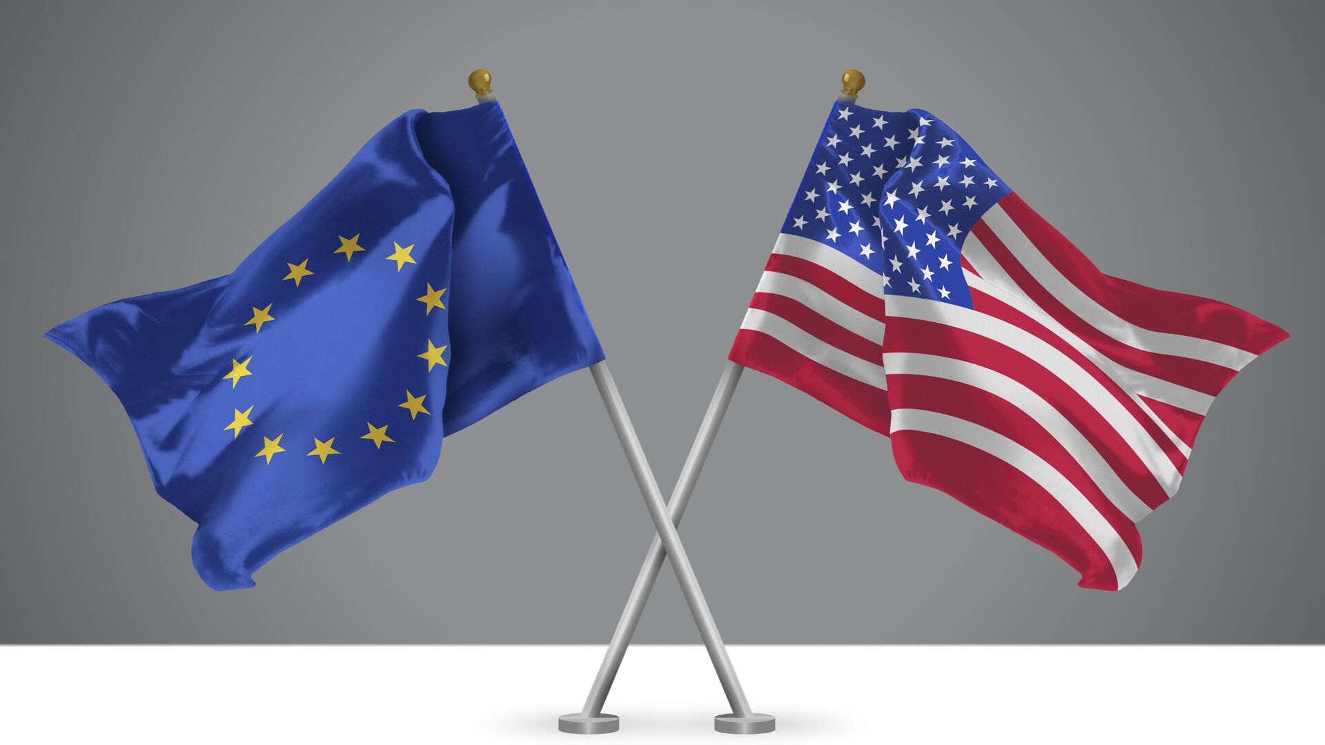 علم كل من الناتو والولايات المتحدة الأمريكية  - سبوتنيك عربي, 1920, 02.02.2025