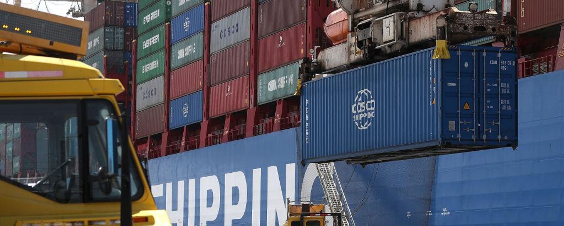 حركة التجارة بين الولايات المتحدة الأمريكية والصين - سبوتنيك عربي, 1920, 04.02.2025