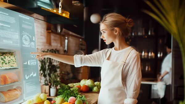 الذكاء الاصطناعي في المطبخ، سيتم استخدام الذكاء الاصطناعي في المطبخ من خلال شاشة ذكية ثلاثية الأبعاد للوصفات التفاعلية، والمطالبات الآلية، وإدارة المخزون، والتعلم، وتكامل الأجهزة، والتخصيص والميزات الاجتماعية - سبوتنيك عربي