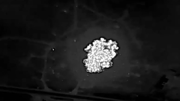 صاروخ إسكندر يدمر  مستودع ذخيرة وآليات أوكرانية في مقاطعة سومي - سبوتنيك عربي