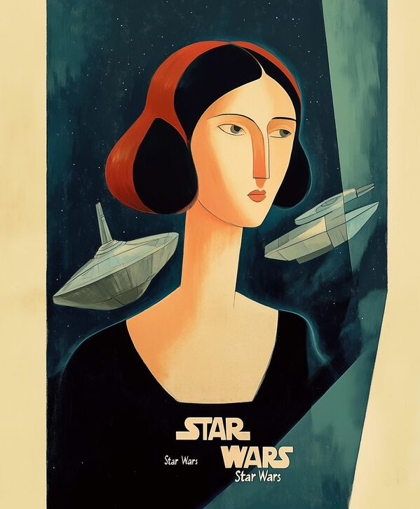 ملصق موديلاني لفيلم "حرب النجوم" - سبوتنيك عربي