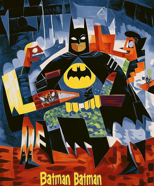ملصق بيكاسو لفيلم "باتمان" - سبوتنيك عربي