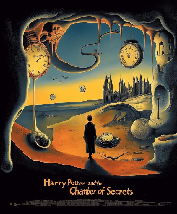 ملصق دالي لفيلم "هاري بوتر والحجرة السرية" - سبوتنيك عربي