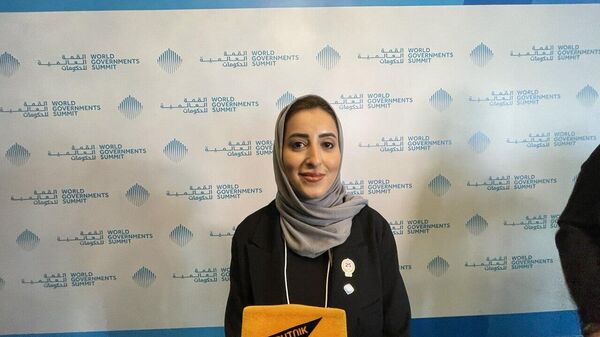 رئيسة وحدة التكنولوجيا المالية والابتكار في مصرف البحرين المركزي ياسمين الشرف - سبوتنيك عربي