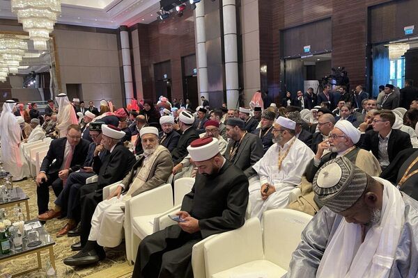 انطلاق أعمال مؤتمر الحوار الإسلامي في العاصمة البحرينية المنامة، تحت شعار &quot;أمة واحدة ومصير مشترك&quot; - سبوتنيك عربي