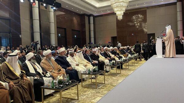 انطلاق أعمال مؤتمر الحوار الإسلامي الإسلامي في المنامة تحت شعار أمة واحدة ومصير مشترك - سبوتنيك عربي