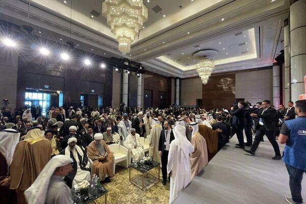 انطلاق أعمال مؤتمر الحوار الإسلامي في العاصمة البحرينية المنامة، تحت شعار &quot;أمة واحدة ومصير مشترك&quot; - سبوتنيك عربي