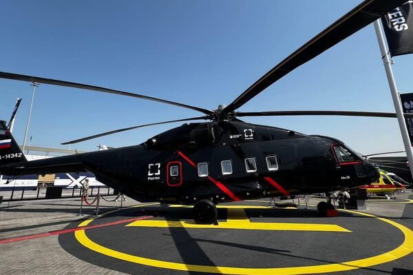 المروحية الروسية مي 38  في آيدكس ونافدكس بأبو ظبي - سبوتنيك عربي