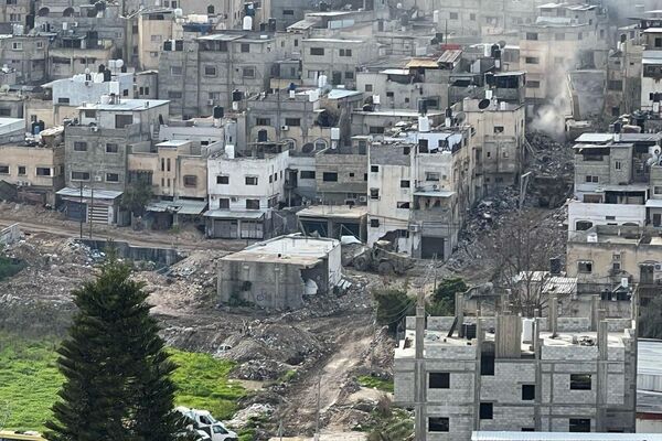 صورلعشرات المنازل والمحال التجارية المدمرة بمخيم طولكرم شمال الضفة الغربية صورلعشرات المنازل والمحال التجارية المدمرة بمخيم طولكرم شمال الضفة الغربية - سبوتنيك عربي