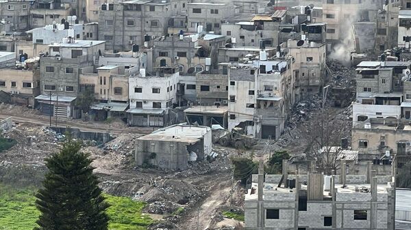 إسرائيل تدمر عشرات المنازل والمحال التجارية بمخيم طولكرم شمال الضفة الغربية  - سبوتنيك عربي