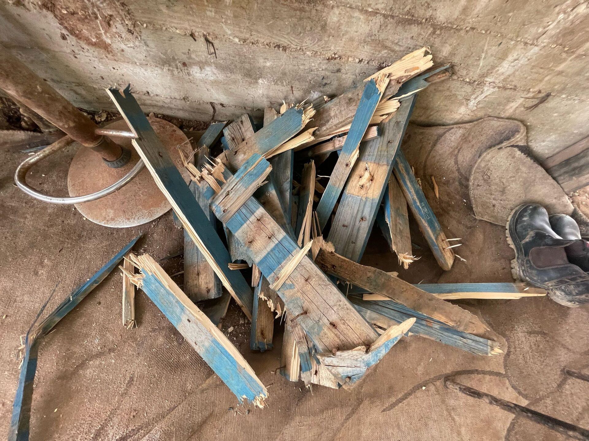 عائلات فلسطينية تعيش في خيمة واحدة بعد نزوحها من مخيم طولكرم شمال الضفة الغربية
عائلات فلسطينية تعيش في خيمة واحدة بعد نزوحها من مخيم طولكرم شمال الضفة الغربية
- سبوتنيك عربي, 1920, 20.02.2025