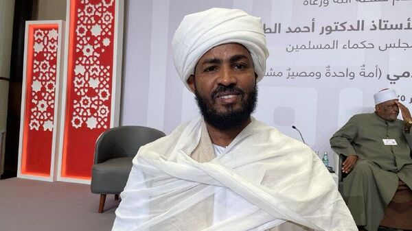وزير الشؤون الدينية والأوقاف بجمهورية السودان، الدكتور عمر بخيت - سبوتنيك عربي
