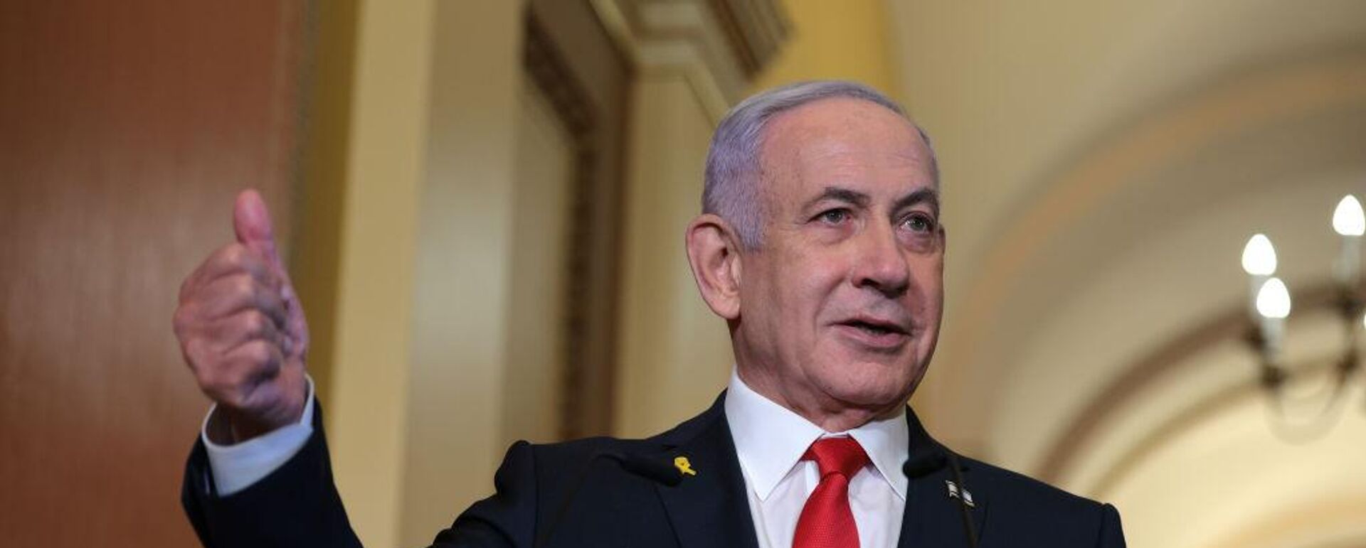 رئيس الوزراء الإسرائيلي، بنيامين ‏نتنياهو - سبوتنيك عربي, 1920, 23.02.2025