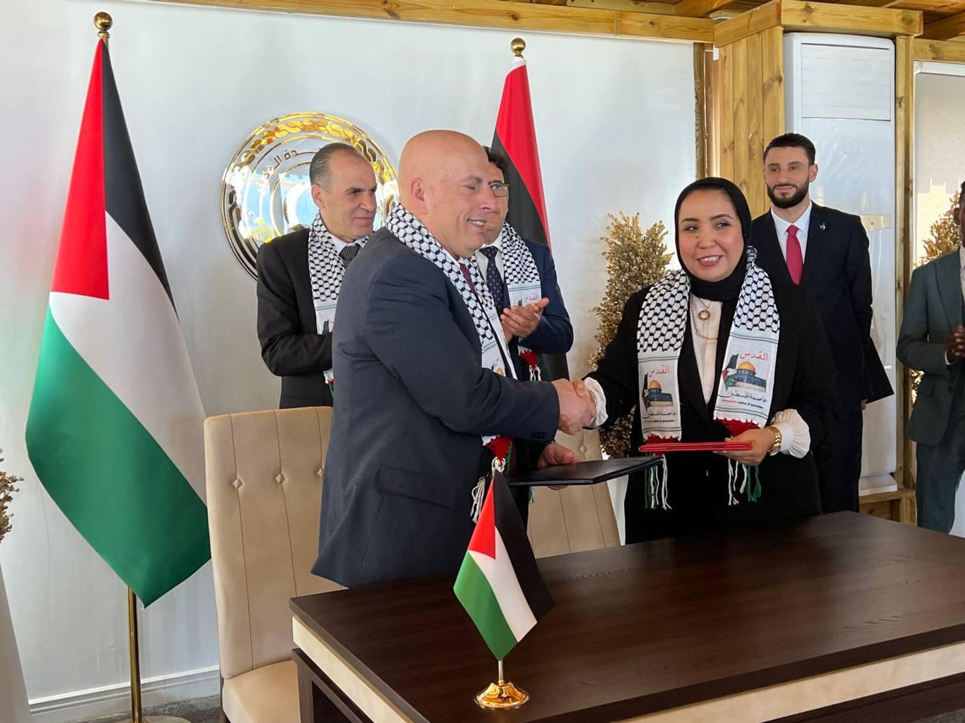 اتفاقيات ليبية فلسطينية وإرسال فرق طبية لدعم القطاع الصحي في غزة اتفاقيات ليبية فلسطينية وإرسال فرق طبية لدعم القطاع الصحي في غزة - سبوتنيك عربي, 1920, 25.02.2025