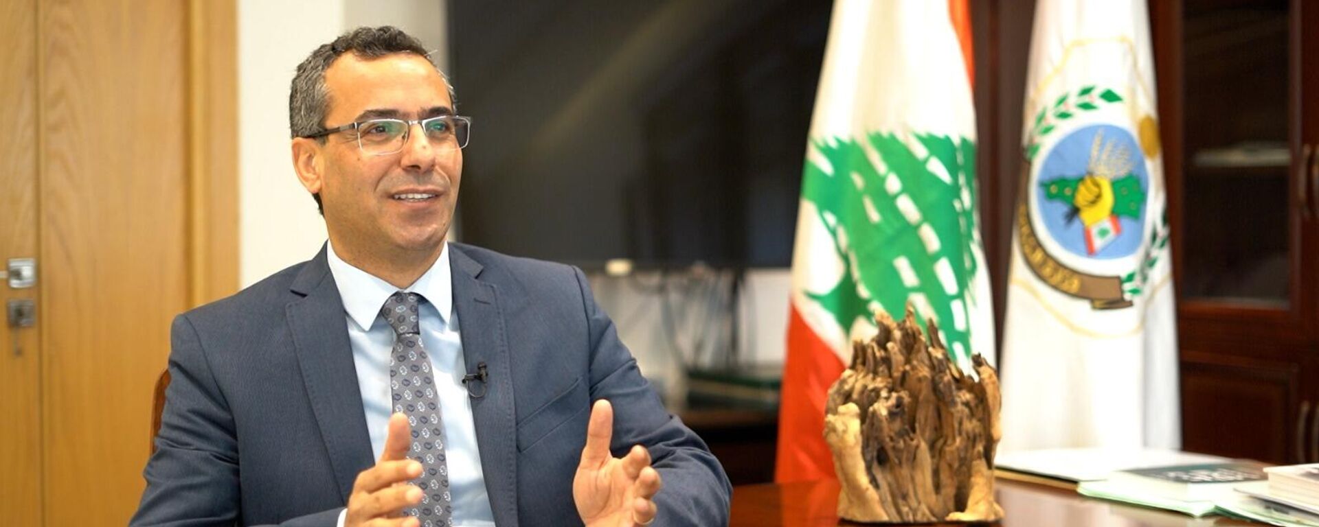 وزير الزراعة اللبناني الدكتور نزار هاني  - سبوتنيك عربي, 1920, 17.02.2026