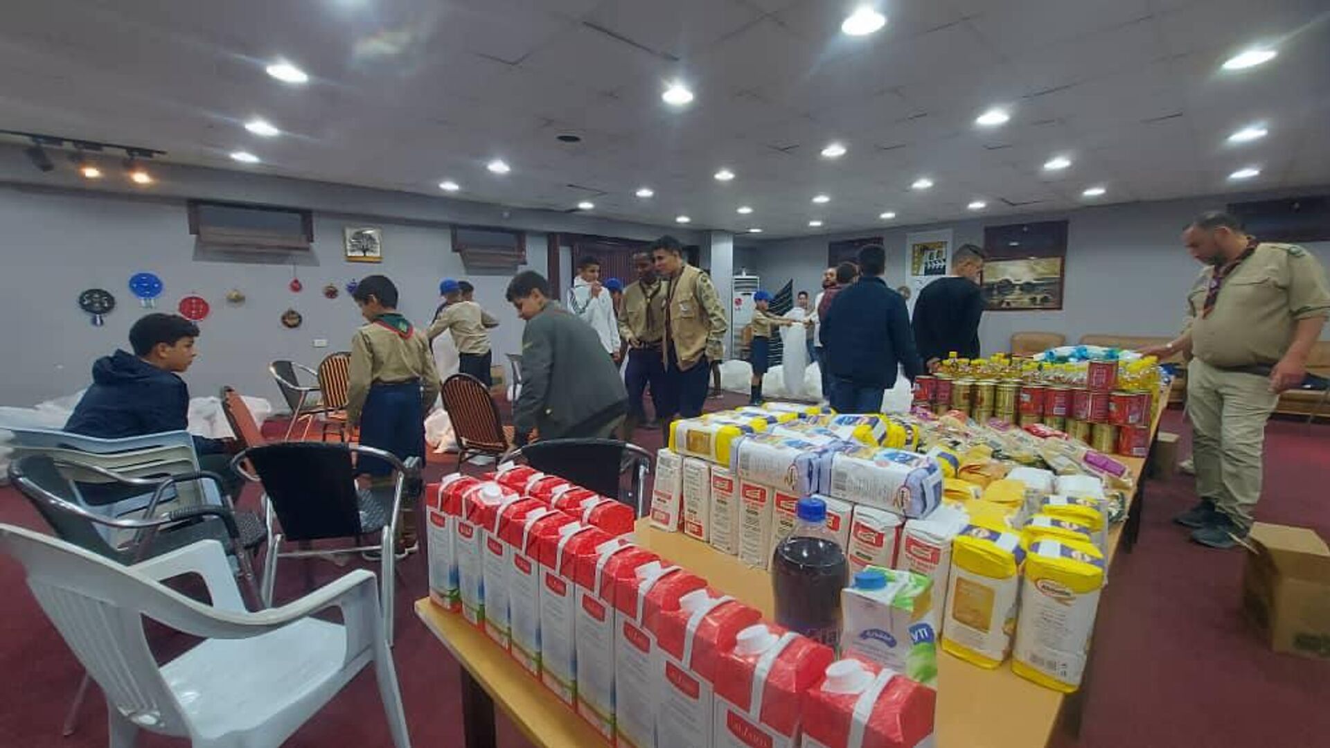 حملة جمع السلة الرمضانية في طرابلس - سبوتنيك عربي, 1920, 28.02.2025