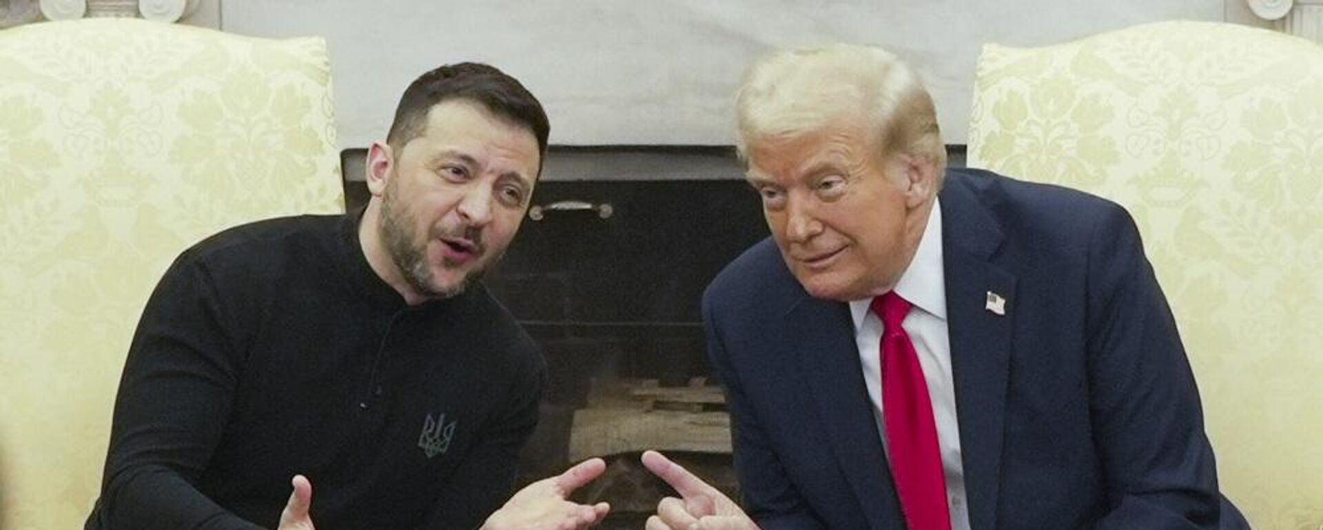 الرئيس الأمريكي، دونالد ترامب، مع زيلينسكي، في البيت الأبيض، واشنطن، 28 فبراير/ شباط 2025 - سبوتنيك عربي, 1920, 17.08.2025