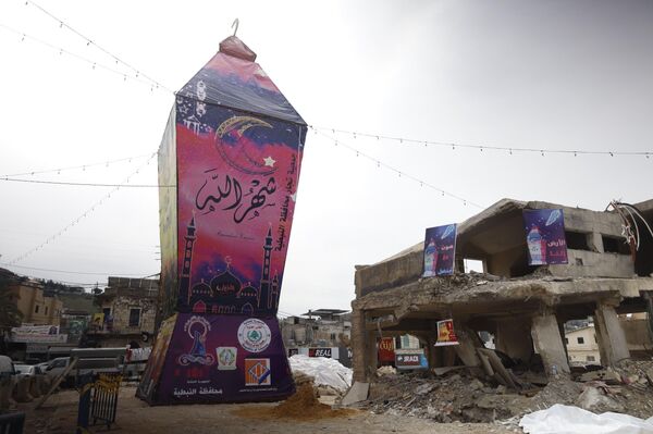 جهود في مدينة النبطية جنوبي لبنان لإعادة الحياة إلى المدينة - سبوتنيك عربي