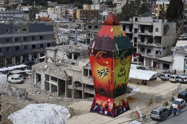 جهود في مدينة النبطية جنوبي لبنان لإعادة الحياة إلى المدينة - سبوتنيك عربي