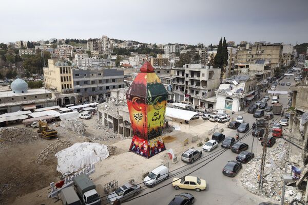 جهود في مدينة النبطية جنوبي لبنان لإعادة الحياة إلى المدينة - سبوتنيك عربي