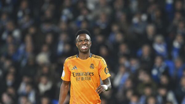  البرازيلي فينيسيوس جونيور لاعب ريال مدريد الإسباني - سبوتنيك عربي