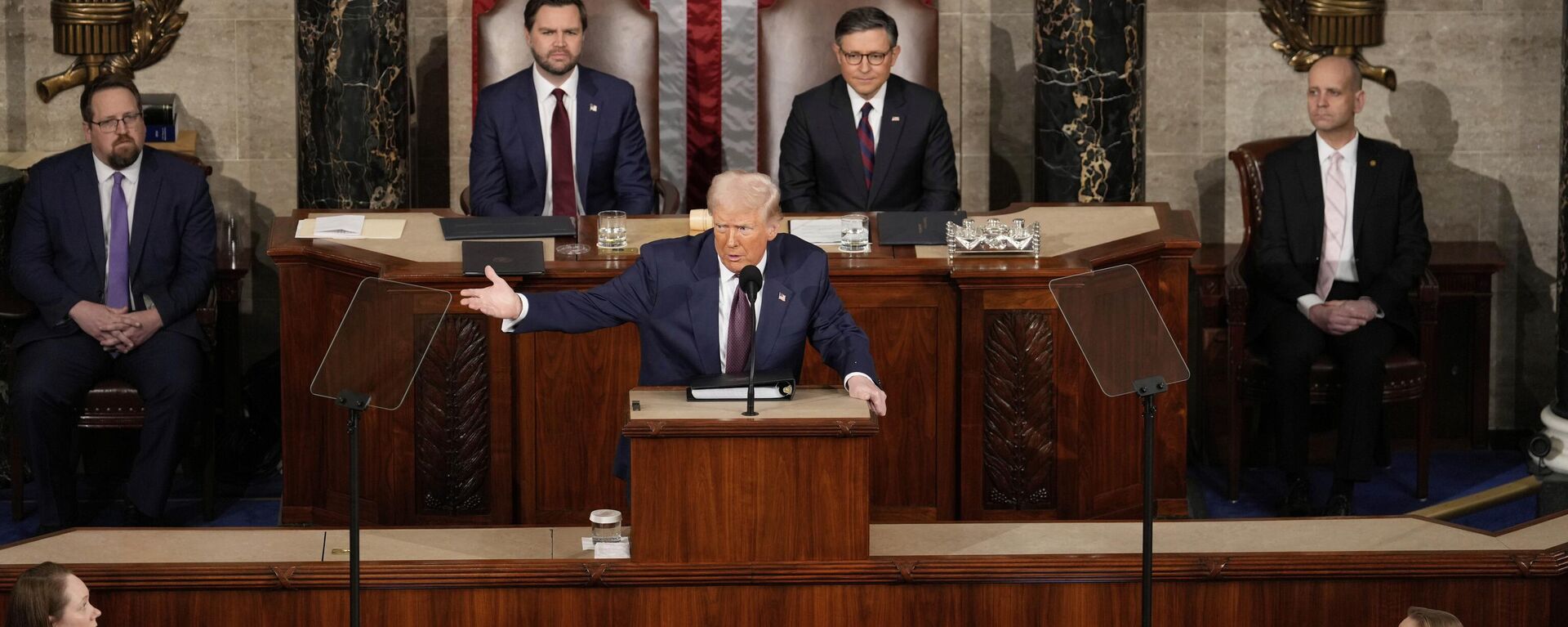 ترامب في خطابه أمام الكونغرس 4 مارس 2025 - سبوتنيك عربي, 1920, 05.03.2025