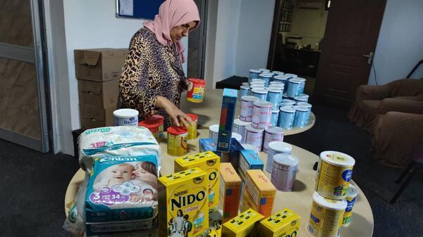  فريق إيه للعمل الخيري والتطوعي في ليبيا  - سبوتنيك عربي