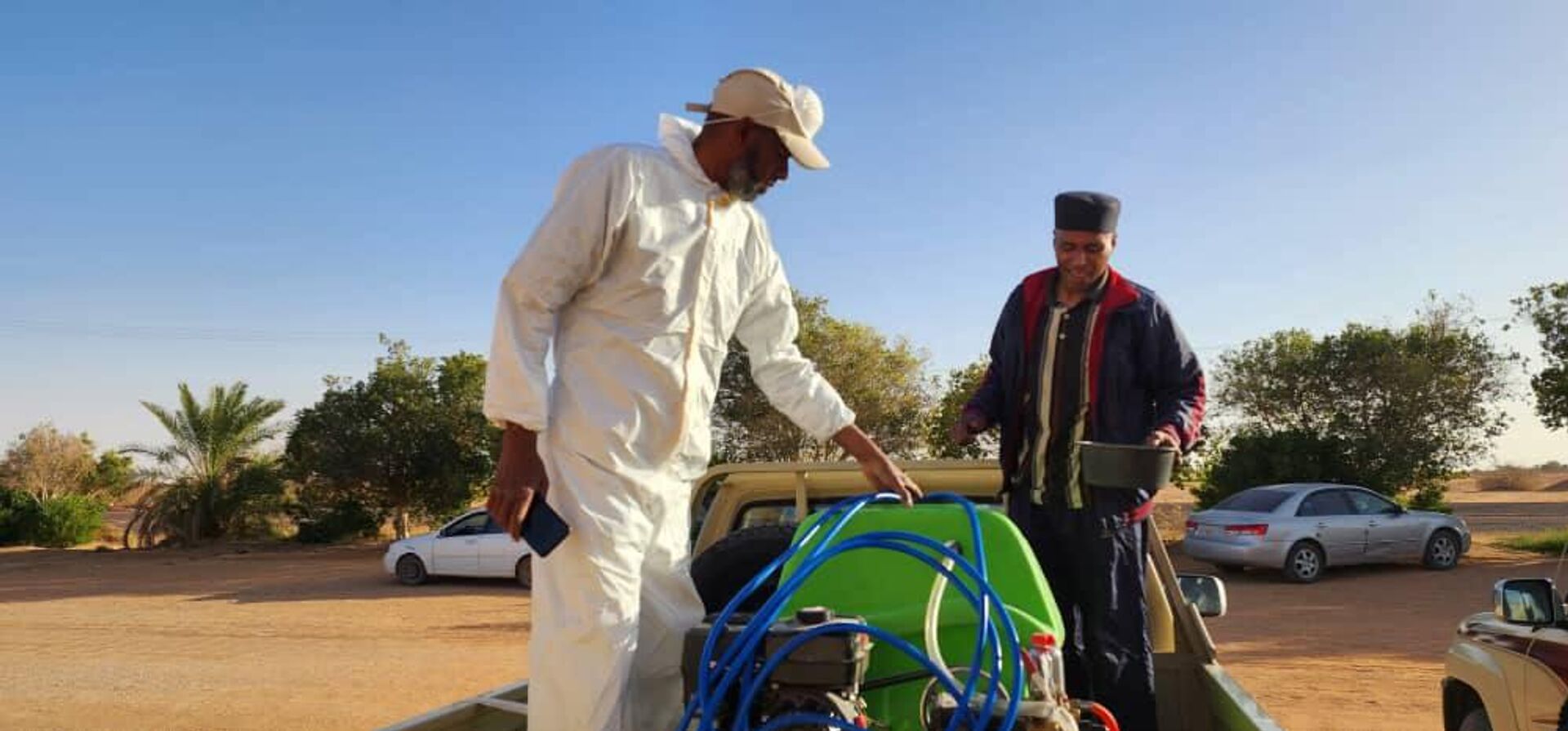  فرق المكافحة في ليبيا تخوض سباقا مع الزمن للقضاء على الجراد الصحراوي - سبوتنيك عربي, 1920, 09.03.2025