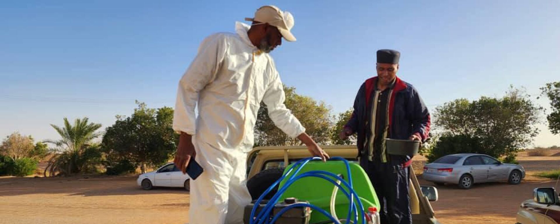  فرق المكافحة في ليبيا تخوض سباقا مع الزمن للقضاء على الجراد الصحراوي - سبوتنيك عربي, 1920, 09.03.2025