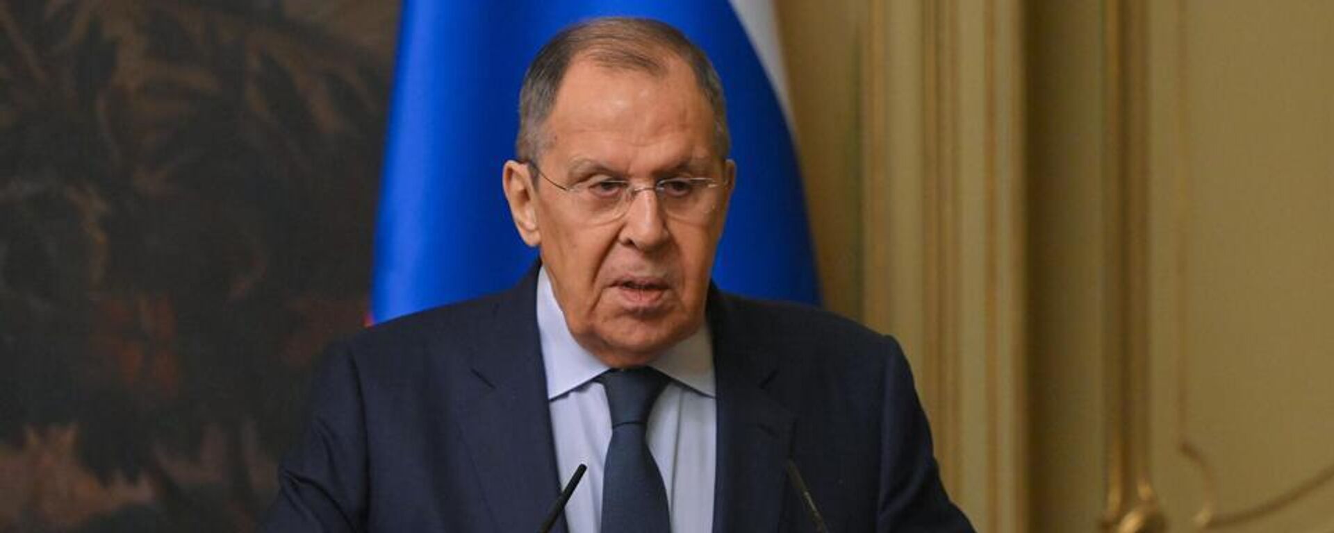 لافروف والأمين العام لمنظمة الأمن والتعاون في أوروبا سينيرلي أوغلو يعقدان مؤتمرا صحفيا عقب المحادثات في موسكو - سبوتنيك عربي, 1920, 11.03.2025