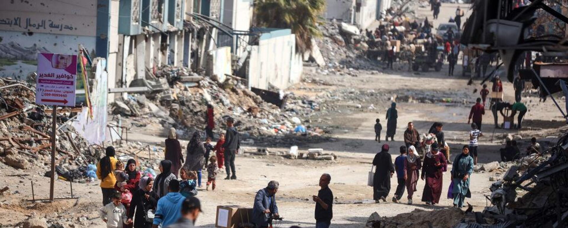 قطاع غزة - سبوتنيك عربي, 1920, 18.03.2025