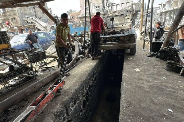 صور تظهر حجم الدمار في قطاع غزة بعد العدوان الإسرائيلي الأخير صور تظهر حجم الدمار في قطاع غزة بعد العدوان الإسرائيلي الأخير - سبوتنيك عربي