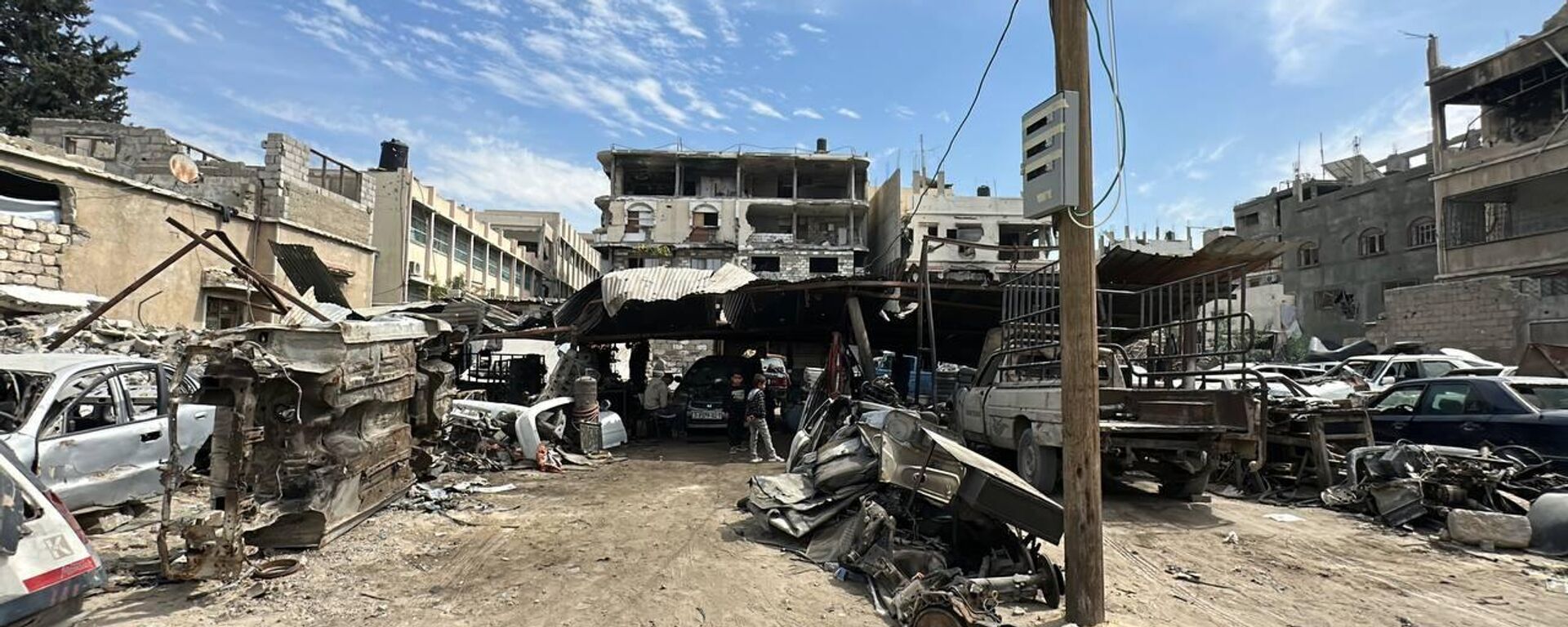 صور تظهر حجم الدمار في قطاع غزة بعد العدوان الإسرائيلي الأخير  - سبوتنيك عربي, 1920, 19.03.2025