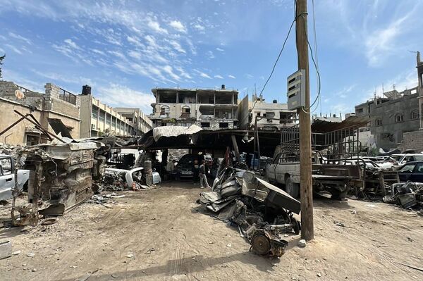 صور تظهر حجم الدمار في قطاع غزة بعد العدوان الإسرائيلي الأخير صور تظهر حجم الدمار في قطاع غزة بعد العدوان الإسرائيلي الأخير - سبوتنيك عربي