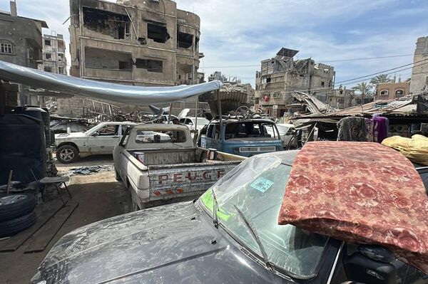 صور تظهر حجم الدمار في قطاع غزة بعد العدوان الإسرائيلي الأخير صور تظهر حجم الدمار في قطاع غزة بعد العدوان الإسرائيلي الأخير - سبوتنيك عربي