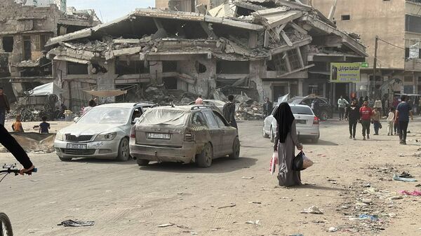 صور تظهر حجم الدمار في قطاع غزة بعد العدوان الإسرائيلي الأخير  - سبوتنيك عربي
