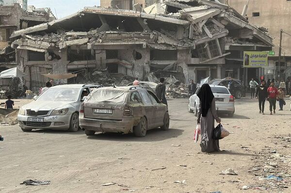 صور تظهر حجم الدمار في قطاع غزة بعد العدوان الإسرائيلي الأخير صور تظهر حجم الدمار في قطاع غزة بعد العدوان الإسرائيلي الأخير - سبوتنيك عربي