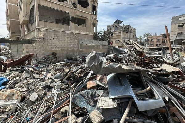 صور تظهر حجم الدمار في قطاع غزة بعد العدوان الإسرائيلي الأخير صور تظهر حجم الدمار في قطاع غزة بعد العدوان الإسرائيلي الأخير - سبوتنيك عربي