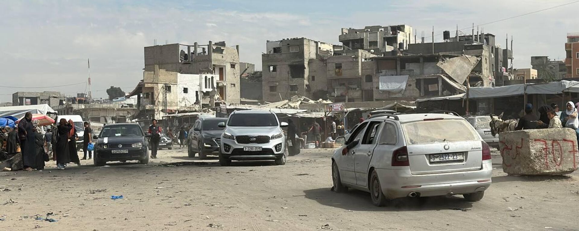 صور تظهر حجم الدمار في قطاع غزة بعد العدوان الإسرائيلي الأخير  - سبوتنيك عربي, 1920, 20.04.2025