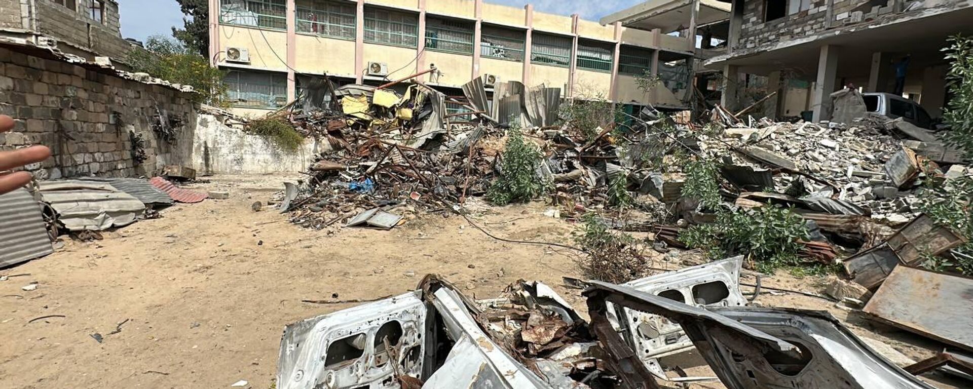 صور تظهر حجم الدمار في قطاع غزة بعد العدوان الإسرائيلي الأخير  - سبوتنيك عربي, 1920, 25.03.2025